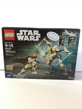 Lego Star Wars 66535 Battle Pack General Grievous Obi - Wan Kenobi 75109 75112