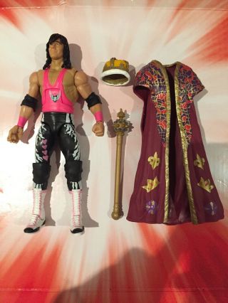 Wwe Mattel Ringside Bret The Hitman Hart King Of The Ring Wrestling Figure 1993
