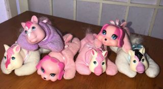 Pony Surprise plush stuffed Unicorn Horse with 6 Babies 2