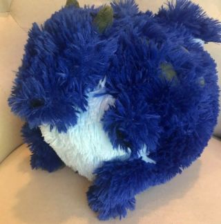 Squishables Mini Bl/mint Fuzzy Dragon Plush Ball 9 " Soft Hggbl Toy/pillow/decor