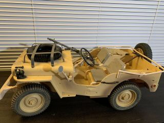 1/6 Scale Wwii Desert Jeep Vehicle & Accessories Dragon Hasbro Gi Joe 12 Inch