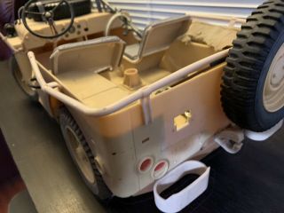 1/6 scale WWII Desert Jeep Vehicle & Accessories Dragon Hasbro GI joe 12 Inch 5