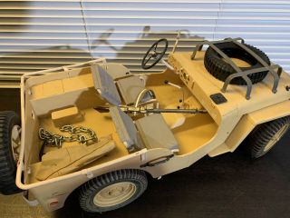 1/6 scale WWII Desert Jeep Vehicle & Accessories Dragon Hasbro GI joe 12 Inch 6