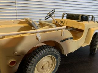 1/6 scale WWII Desert Jeep Vehicle & Accessories Dragon Hasbro GI joe 12 Inch 8