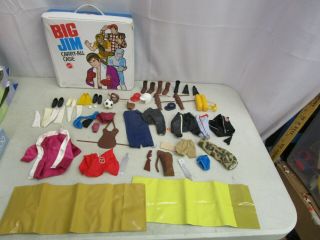 Vintage 1973 Mattel Big Jim Carry - All Case With Accessories