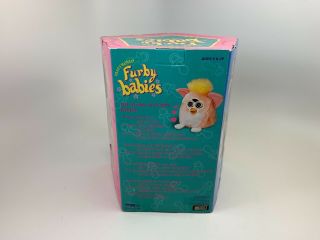 Vintage FURBY BABIES in package model 70 - 940 Pink & Blue Tiger Electronics 2