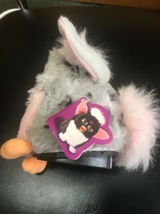 Furby (Not) 1998 70 - 800 grey and Pink With Black Spots 3