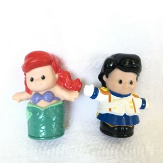 Fisher - Price Little People Ariel & Prince Eric Little Mermaid Disney Figurines