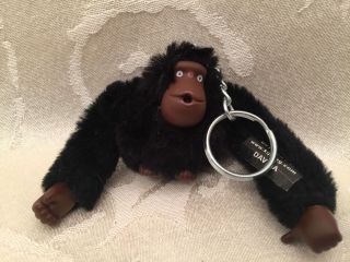 Davina Ape Monkey Key Chain 5 " Brown Fur Kipling