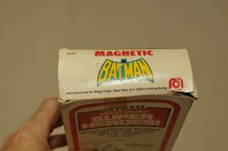 BATMAN magnetic action figure by Mego Corp.  1970 ' s 91301 6