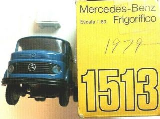 1979 Arpra 1513 Mercedes - Benz Frigorifico Container Truck 1:50 Scale - Mib