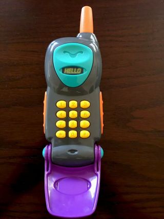 Vintage Playskool Flip Cell/cellar Phone Toy For Kids Children - 248.  02 (1998)