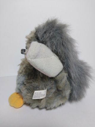 1998 Furby Model 70 - 800 Grey Gray with Pink Ears Tiger Electronics 5