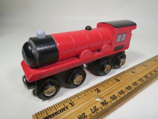 Thomas,  Brio,  Ertl And More Wooden Train Engine,  Red