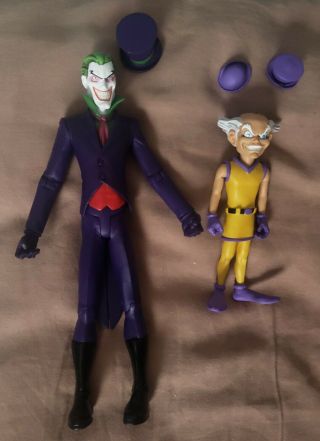 Superman / Batman Ser 5 Joker & Mr.  Mxyzpltk 6in Figures Dc Direct Toys 2008