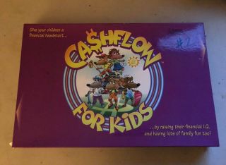 Cashflow For Kids Board Game With Exclusive Bonus Message From Robert Kiyosaki