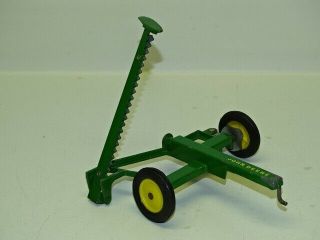 Vintage Ertl John Deere Sickle Mower,  Die Cast Farm Toy,  U.  S.  A.