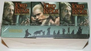 Lord Of The Rings Realm Of The Elf Lords Starter Deck Display Box Rare