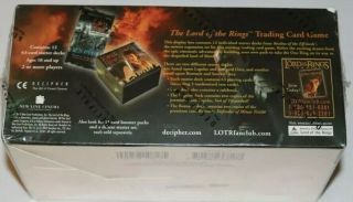 Lord Of The Rings Realm Of The Elf Lords Starter Deck Display Box Rare 2