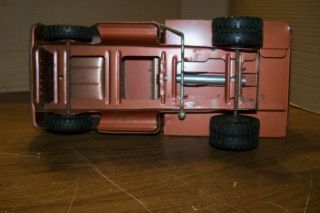 Tonka Hydraulic Dump Truck Bronze Pressed Steel Toy Truck Vehicle 7