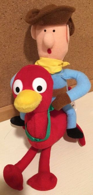 Rudolph The Red Nosed Reindeer Misfit Toys Cowboy Horse Plush Stuffins 1999