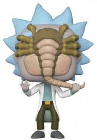 Rick And Morty - Rick With Facehugger Us Exclusive Pop Vinyl [rs] - Fun28455