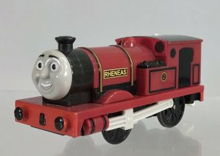 Thomas The Train & Friends Trackmaster Rheneas 4.  5 " Red Motorized Engine 2009