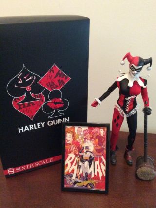 Harley Quinn Sideshow Collectibles 1/6th Scale Figure Dc Comics Batman