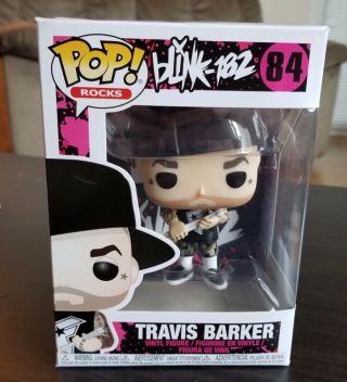 Funko Pop Rocks Travis Barker From Blink 182 84