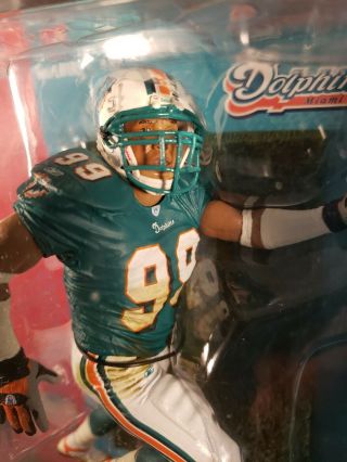JASON TAYLOR,  NFL,  BOWL EXCLUSIVE MCFARLANE,  ONE OF 5000,  MIAMI DOLPHINS 2