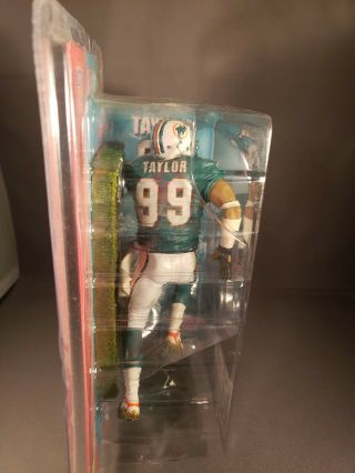 JASON TAYLOR,  NFL,  BOWL EXCLUSIVE MCFARLANE,  ONE OF 5000,  MIAMI DOLPHINS 3