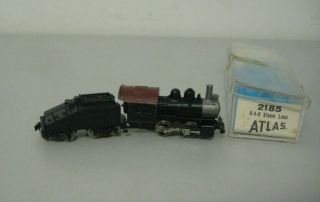 N Scale Atlas 2185 0 - 4 - 0 Powered Steam Locomotive & Tender Baltimore
