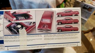 Revell Low Rider Model Kit 1964 Chevy Impala 2 In 1 Body Missing 1.  25 Scale