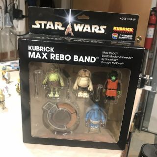 Medicom Toy Star Wars Kubrick Series Max Rebo Band Limited Japan F/s