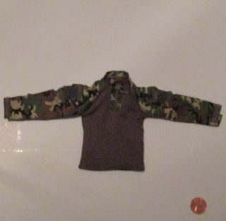 1/6 Scale Soldier Story Us Marine Raiders Msot 8222 Camo Btu Uniform Shirt