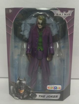 2008 Mattel Dark Knight Joker 12 " Action Figure Toys R Us Exclusive