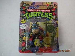 Tmnt 1990 Teenage Mutant Ninja Turtles Leo The Sewer Samurai Moc Unpunched