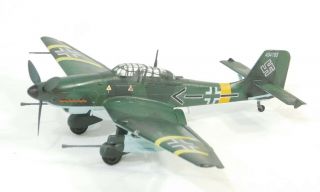 1/72 Revell Junkers Ju 87 G - 2 - Very Good Built & Painted