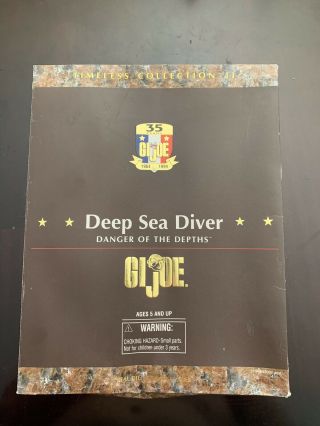 Gi Joe Deep Sea Diver Danger Of The Depths Action Figure By Hasbro
