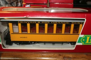 Lgb 3080 Denver & Rio Grande Western Railroad Passenger Coach,  (lisa)
