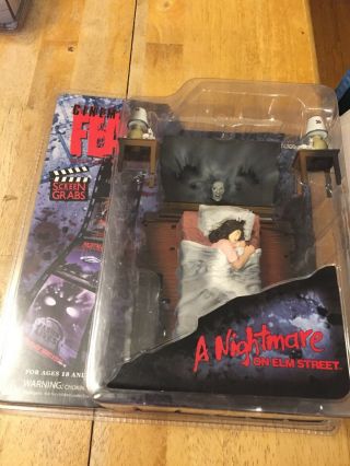 Cinema Of Fear Screen Grabs A Nightmare On Elm Street Bedroom Set Figure Nib