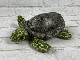 Douglas Seaweed Sea Turtle 8 " 4062 Stuffed Animal Plush Soft Cuddle Toy