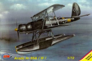 1/72 Mpm Models Arado Ar - 95a German Reconnaissance Floatplane