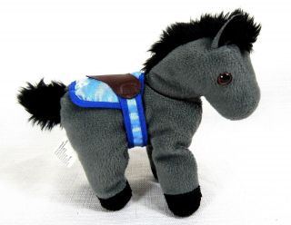 Breyer Horse Pony 6 Bean Bag Plush Small Stuffed Animal Toy Gray 2004