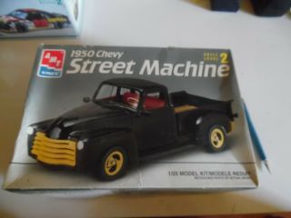 Amt Ertl 6681 1950 Chevy Pickup Street Machine 1/25 Scale Ca1995 Parts