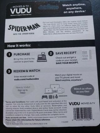 Spider - Man: Into The Spider - Verse Limited Edition Figure Vudu Walmart 1952/5000 2