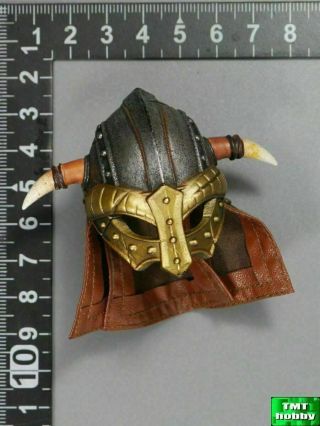 1:6 Scale Coomodel Se017 Viking Berserker - Metal Helmet