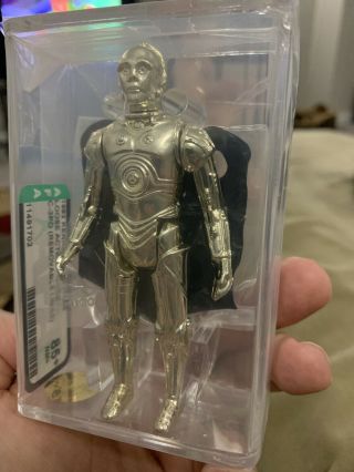 C - 3po Removable Limbs 1982 Kenner Star Wars Loose Action Figure Afa 85 Nm,  Sweet