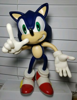 Vtg 1999 Sonic The Hedgehog Resaurus Sega 11 " Poseable Figure