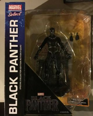 Diamond Select Toys Marvel Select Black Panther Movie Action Figure
